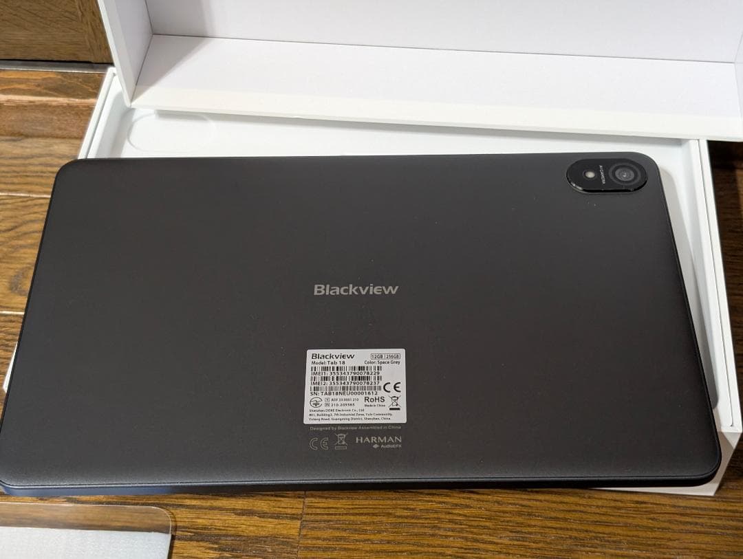 Blackview Tab18 12インチ Cellular SIM/GPS対応