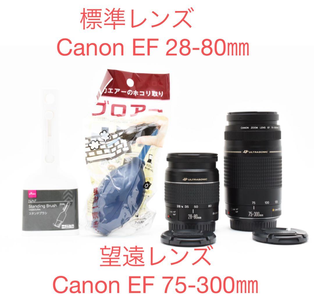 （2セット）Canon EF 28Canon EF75-300mm