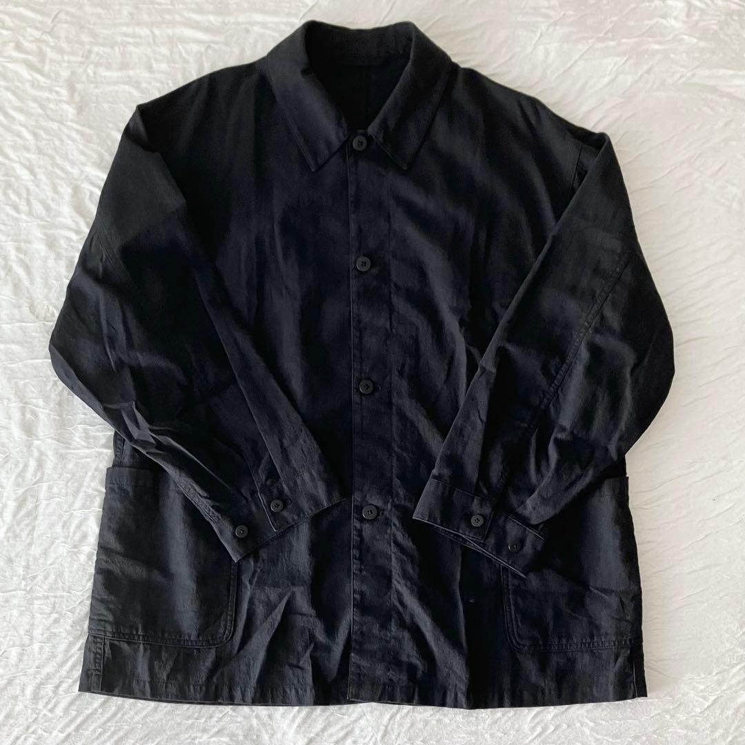 スティーブンアラン レノクロスワークジャケット メンズM ブラック