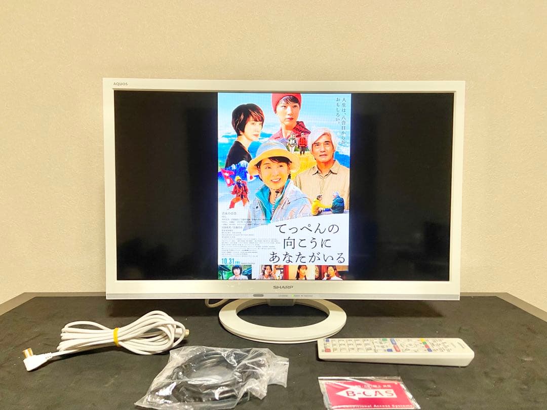 【今だけ優待価格】SHARP AQUOS｜24V型HD・Wチューナー