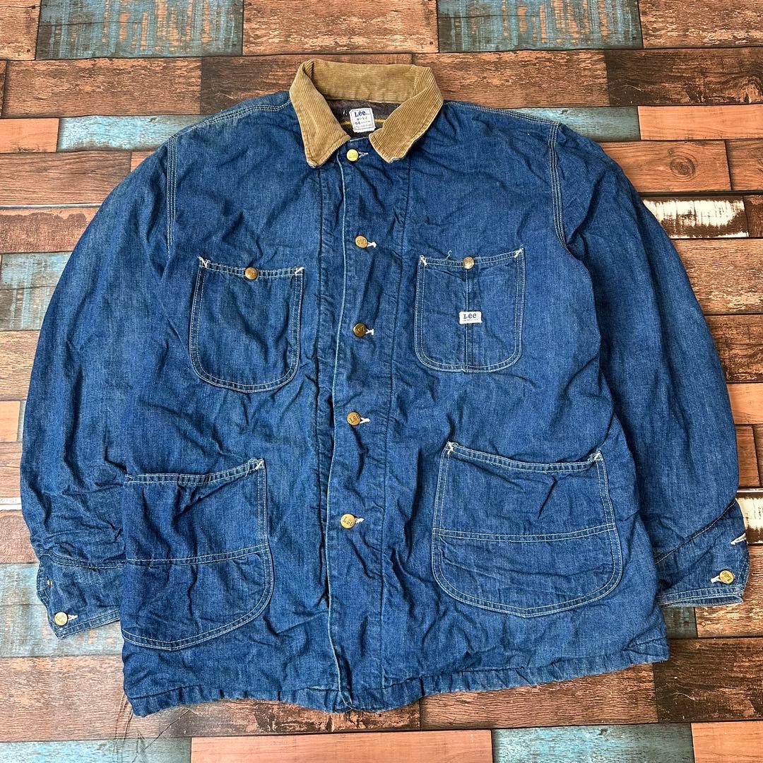 極美品　60S 70S ヴィンテージ古着　Lee デニムカバーオール 81-LJ