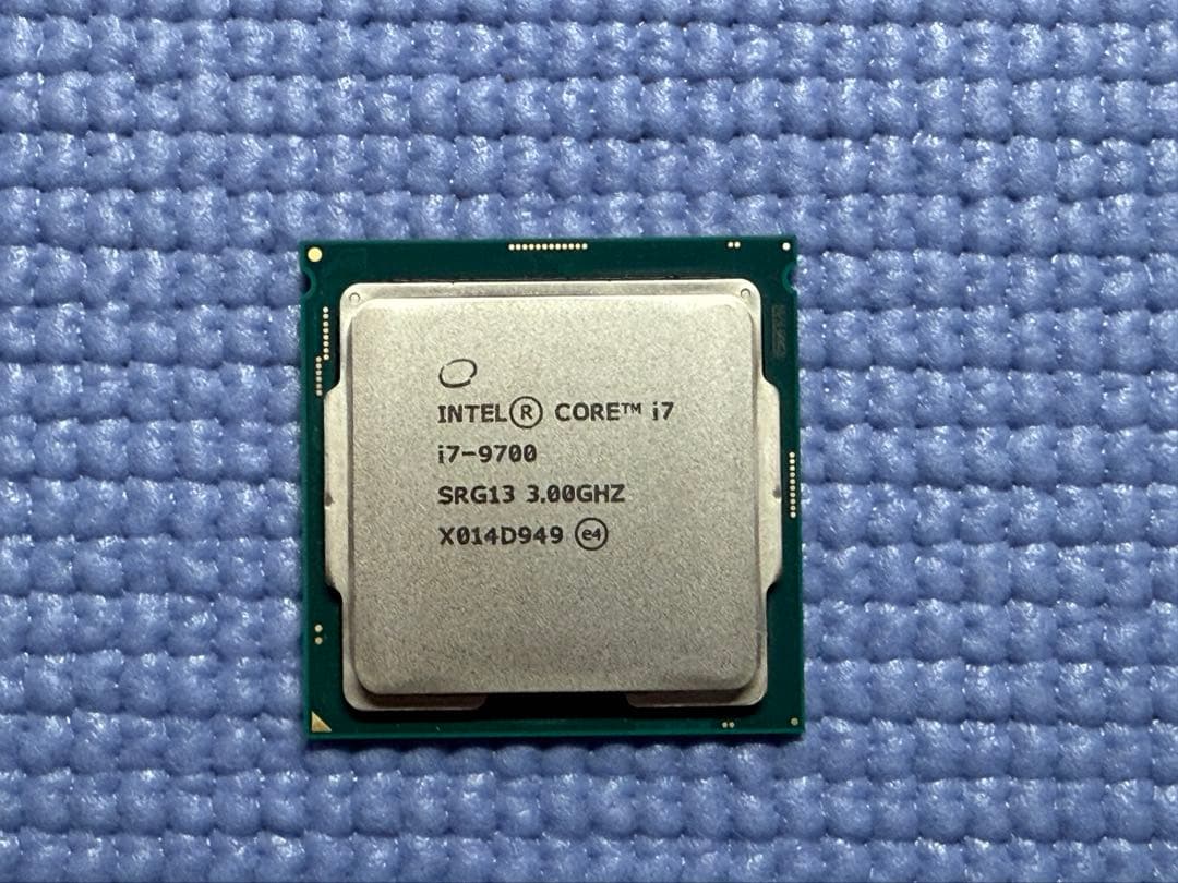 intel core i7 9700【動作未確認】