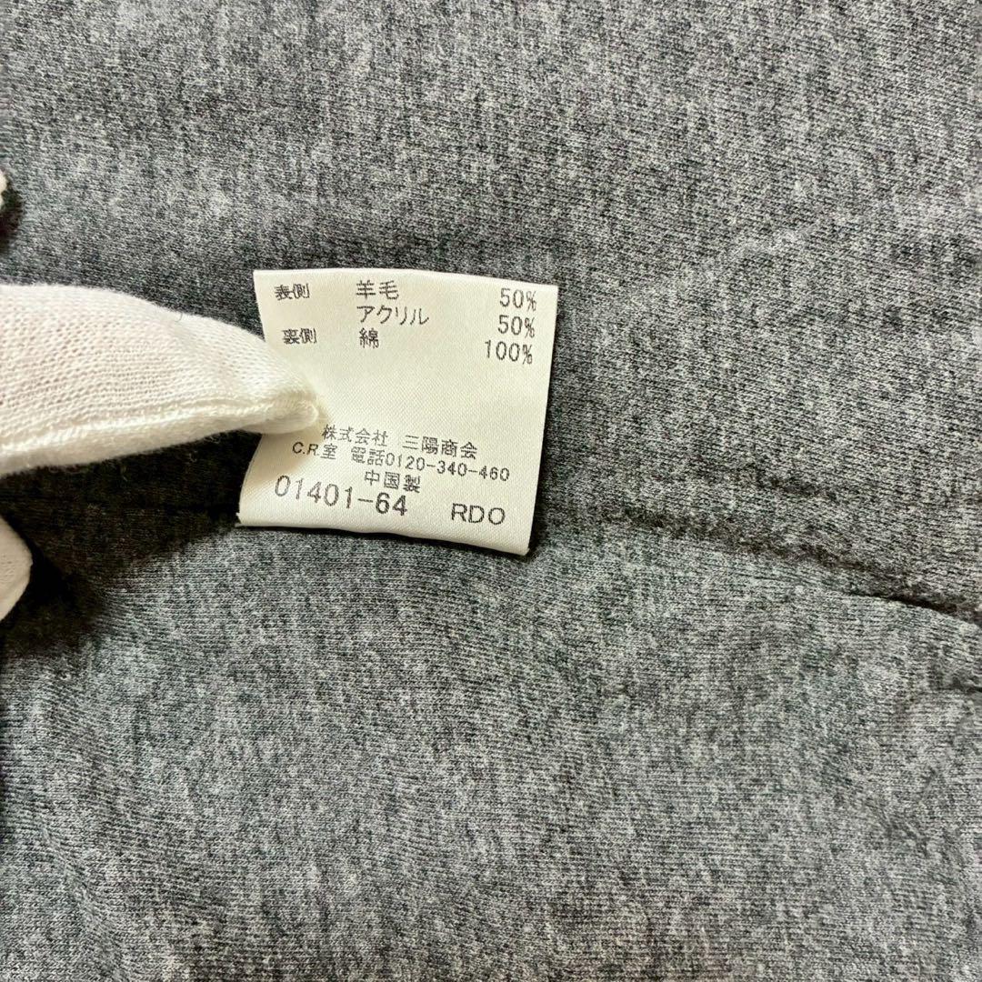 BURBERRY BLACK LABEL ドライバーズニット　ジャケット　黒　3