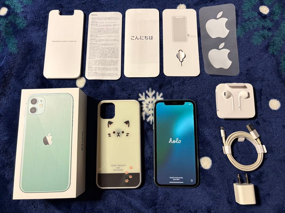 ま*さ様 【美品】iPhone11 256GB ミントグリーン 動作確認済み 初