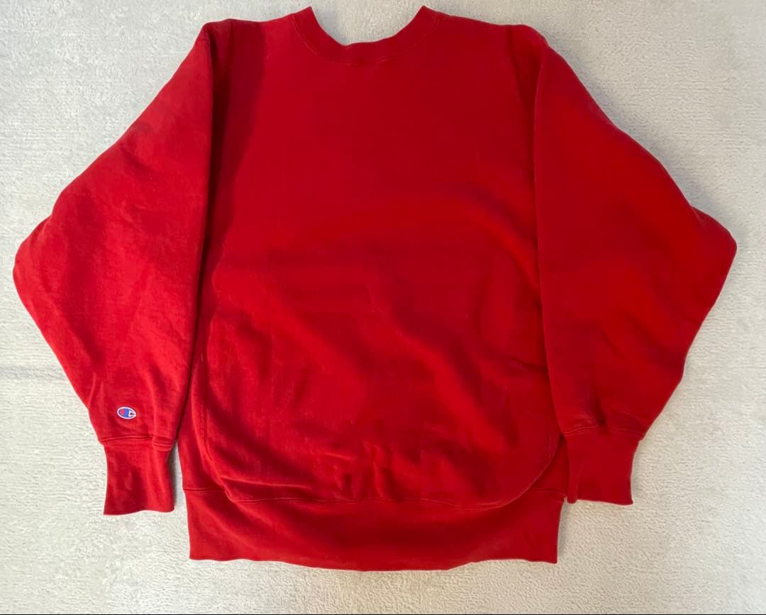 古着90年代USA製チャンピオンリバースウィーブアイオワ大学2段プリント好配色