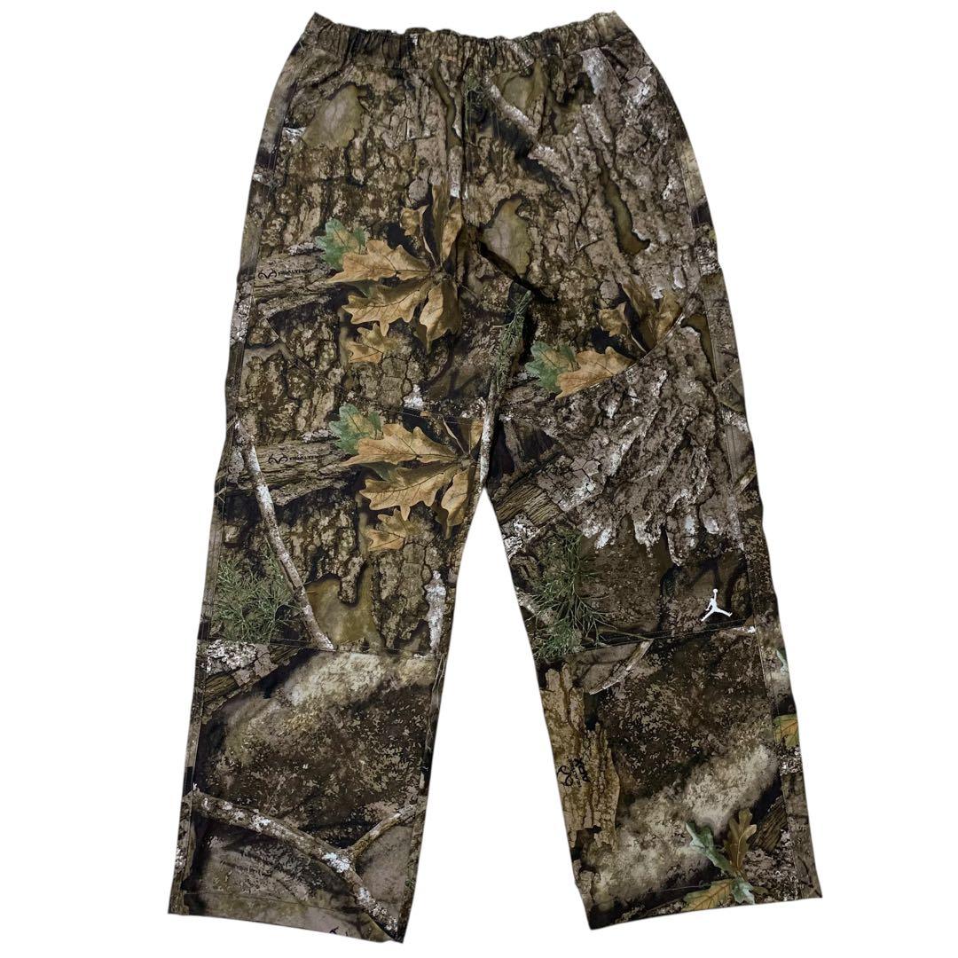 【エアジョーダン】　美品　ウーブンパンツ　ブルックリン　リアルツリー　Lサイズ