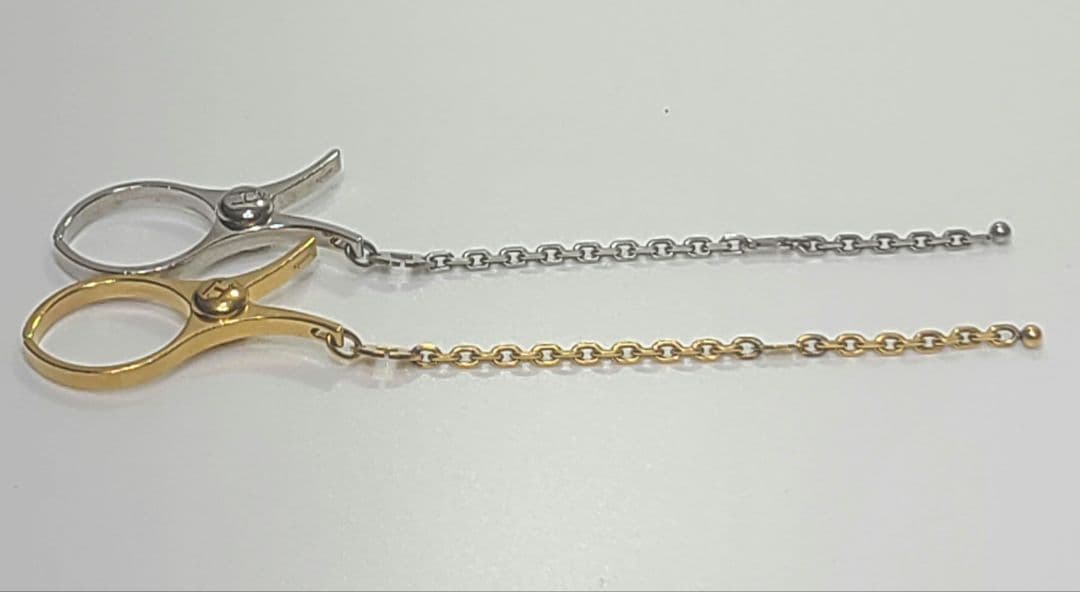 エルメス　グローブホルダー　セット　ゴールド　シルバー