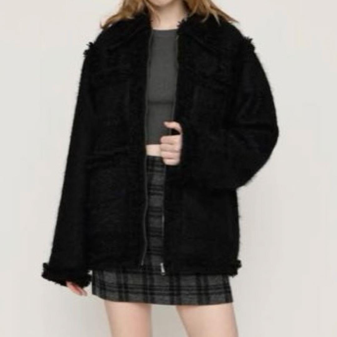SLY FLUFFY TWEED ジャケット