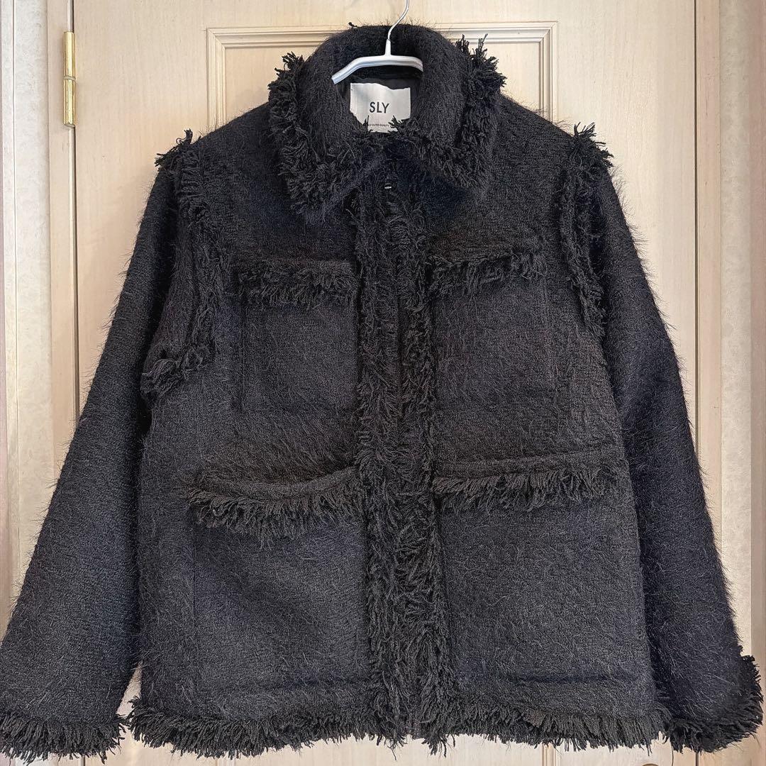 SLY FLUFFY TWEED ジャケット