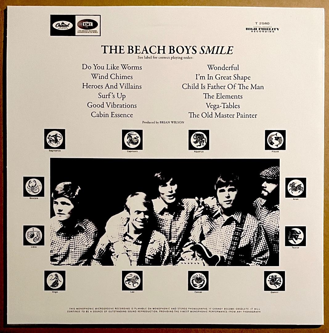 新品 送料込 The Beach Boys Smile アナログ盤 LPレコード