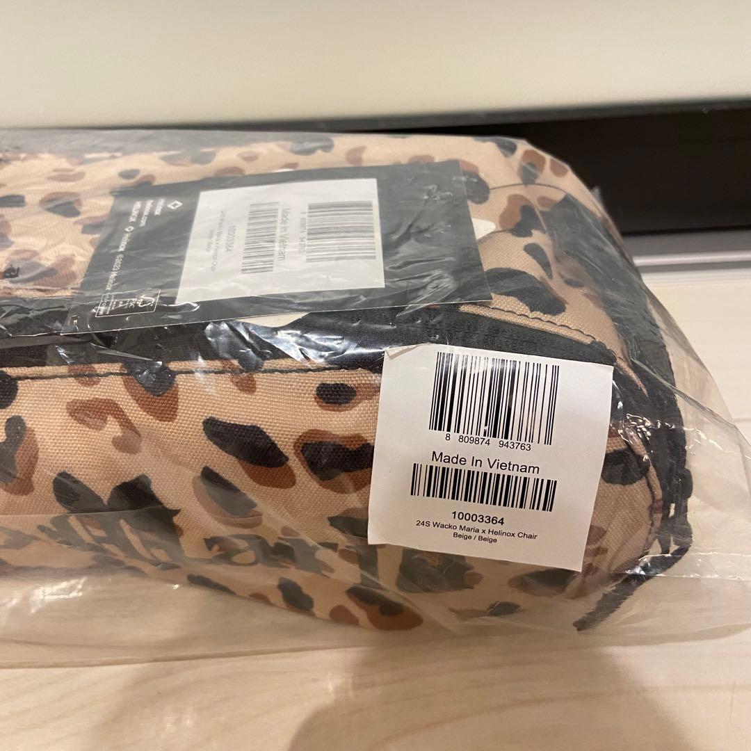 【新品】ヘリノックス × ワコマリア チェアワン レオパード 天国東京 イス