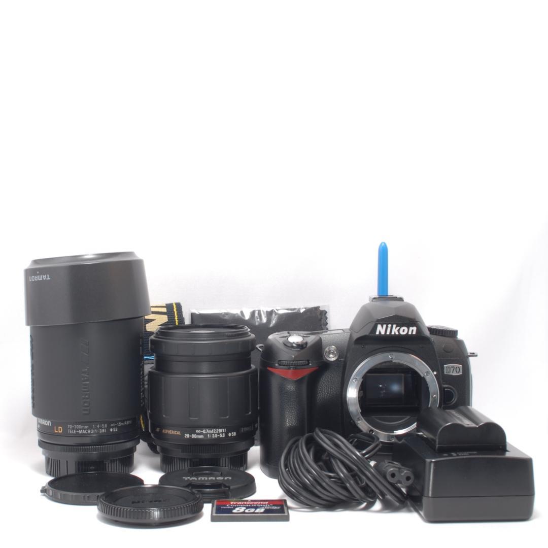 ⭐️ダブルレンズセット⭐️Nikon D70　ニコン　デジタル一眼レフ　カメラ