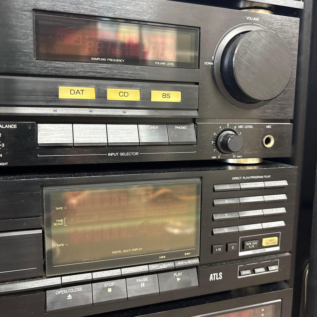 【ジャンク品】Technics（テクニクス）製のミニコンポ