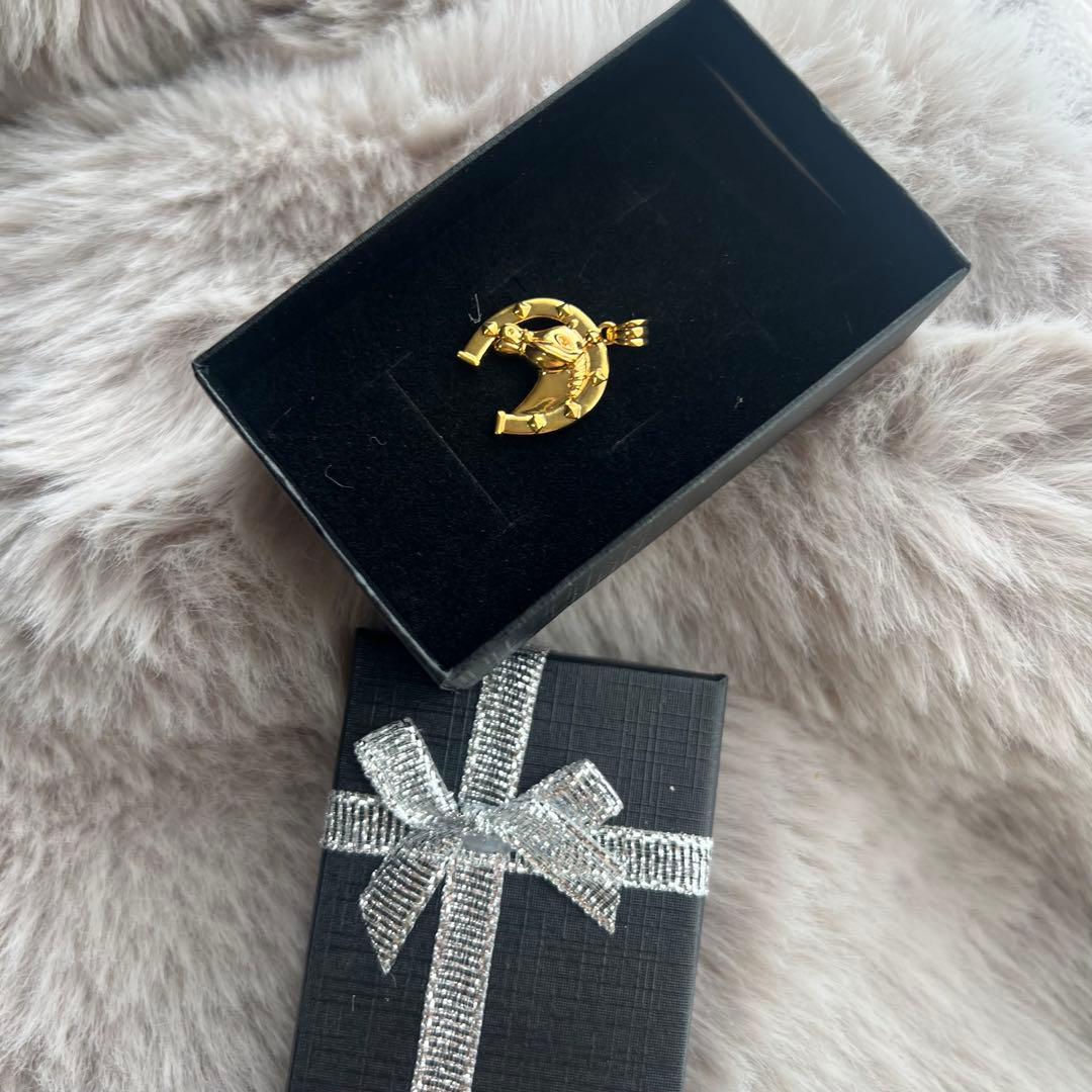 K18 ゴールド馬のチャーム Au 750