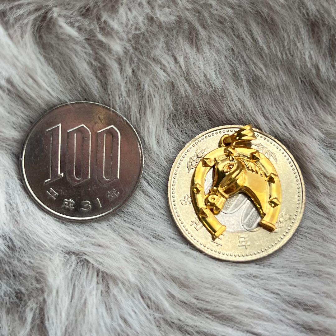 K18 ゴールド馬のチャーム Au 750