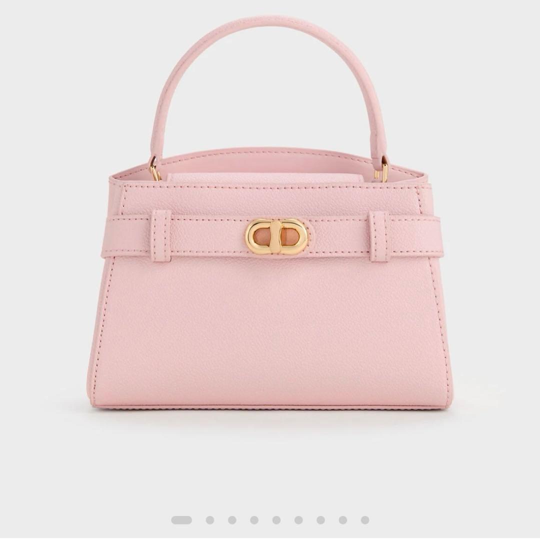 CHARLES&KEITH Aubrielle オブリエル トップハンドルバッグ