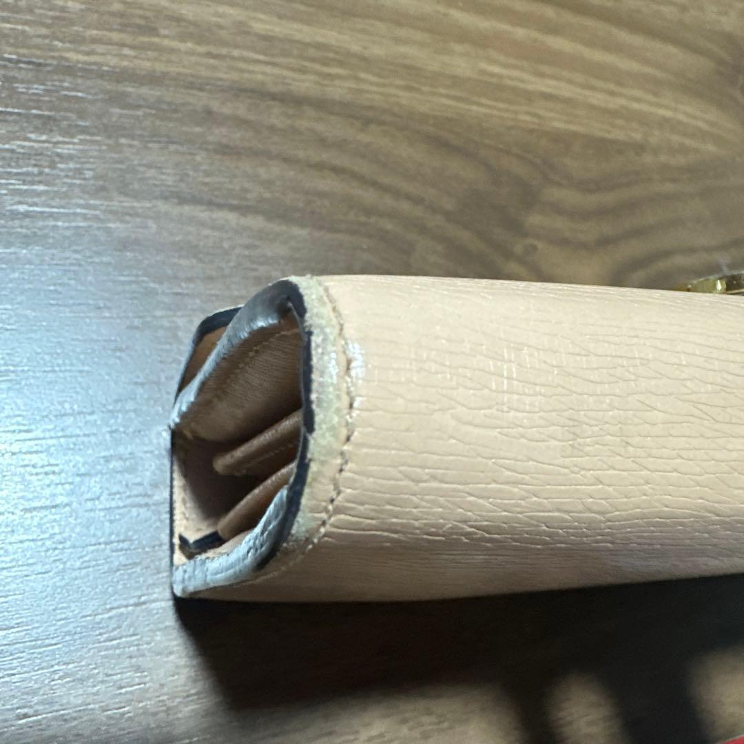 GUCCI ベージュ 長財布 GGロゴ