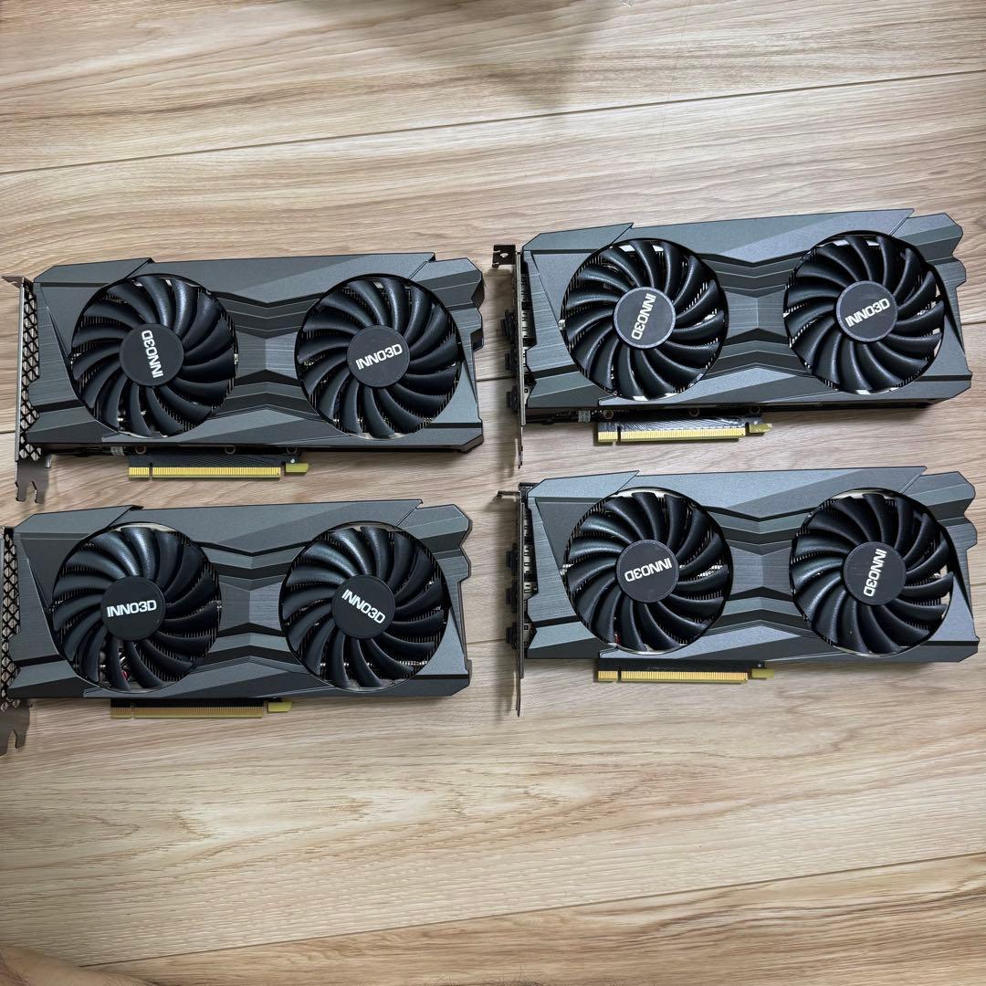 【動作確認済】Inno3d RTX 3060 Ti 10個セット