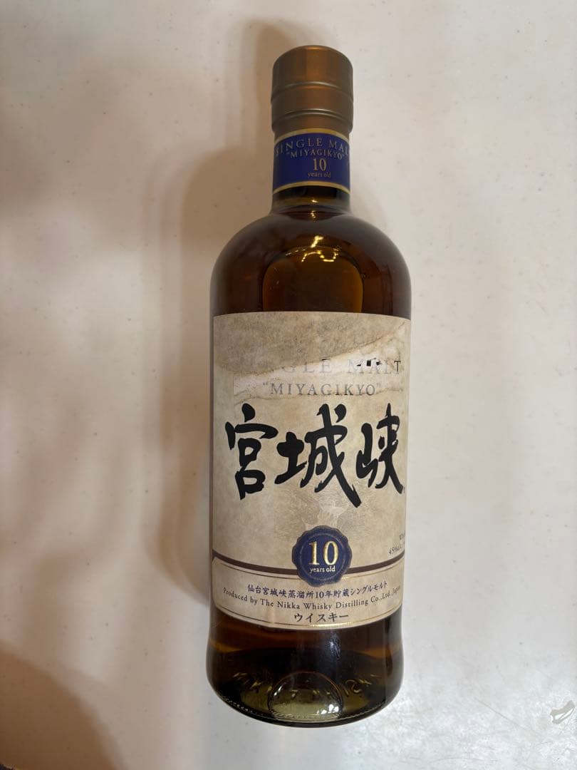 宮城峡 10年 ウイスキー 45%