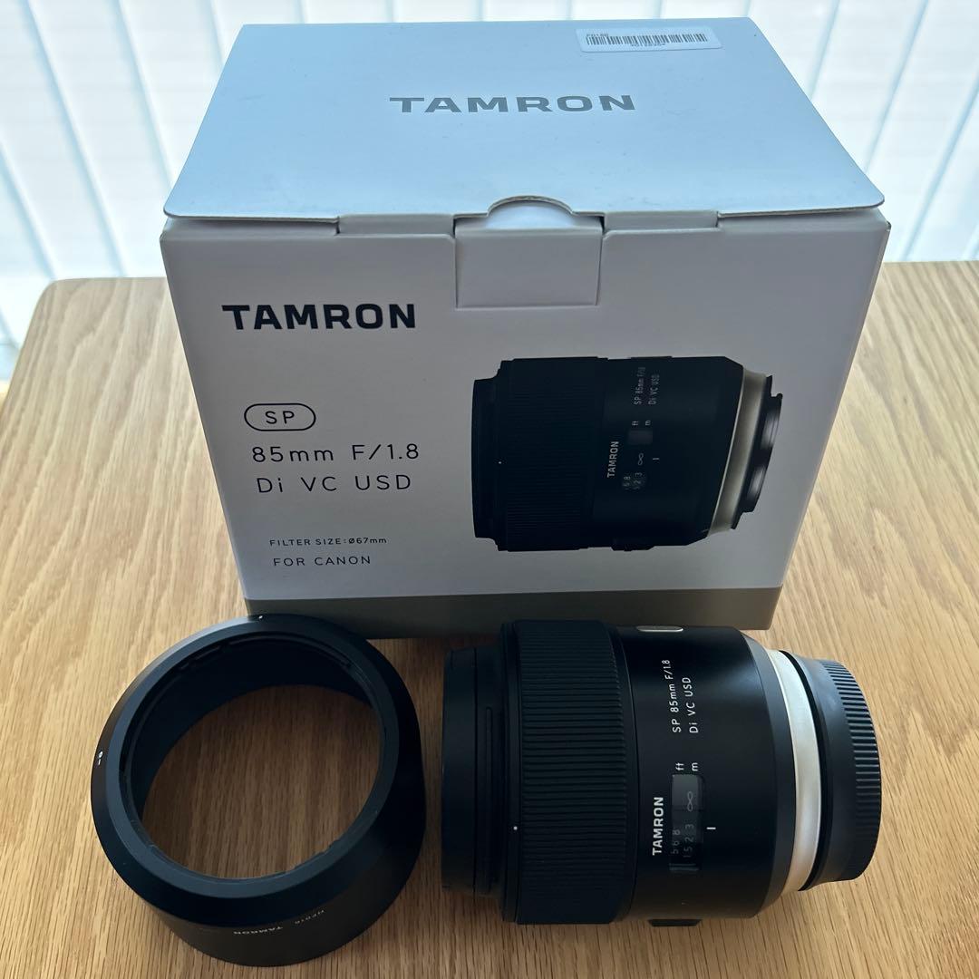 タムロン SP 85mm F1.8 Di VC USD キヤノン用 EFマウント