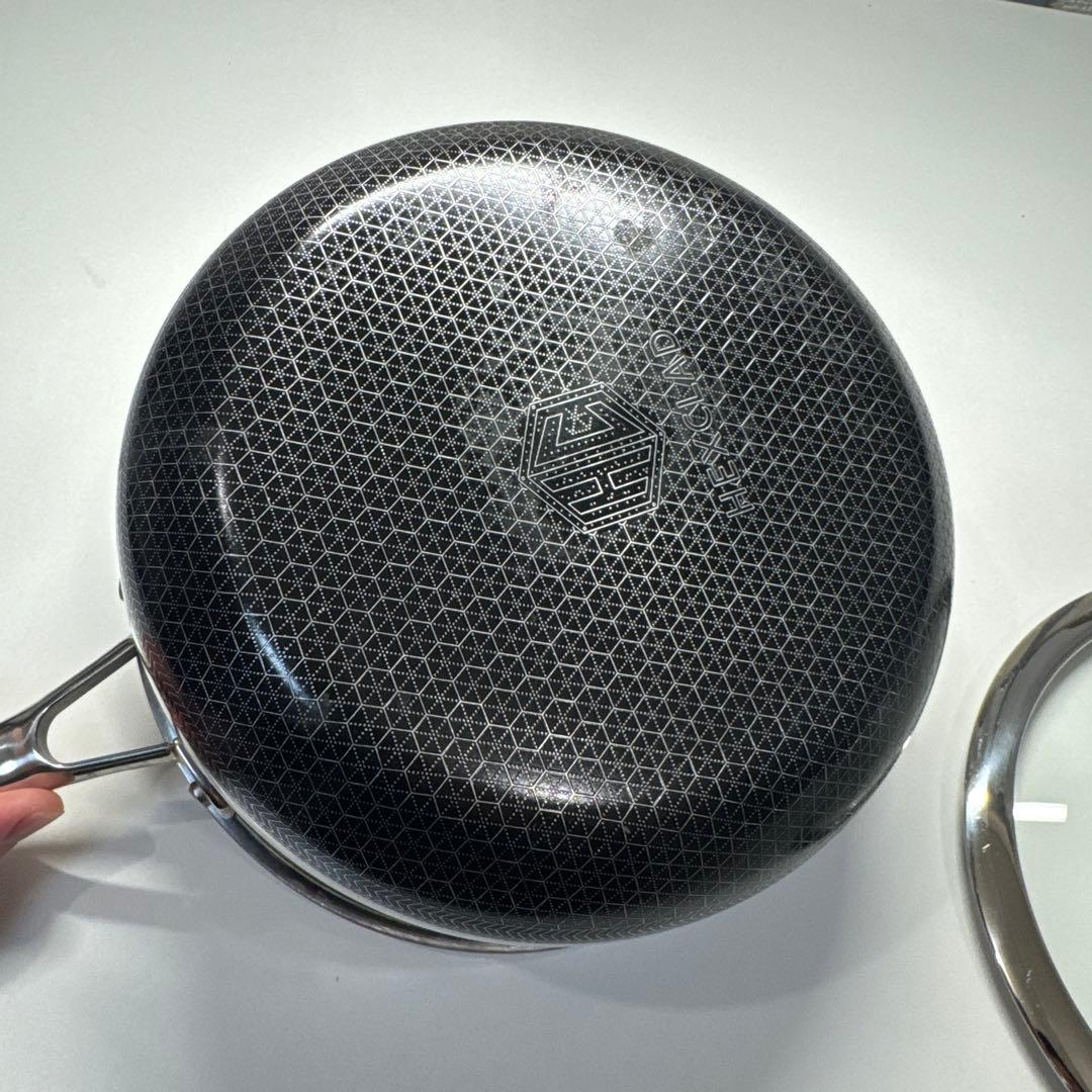 HexClad ハイブリッド 片手鍋 【2.8L】ヘックスクラッド