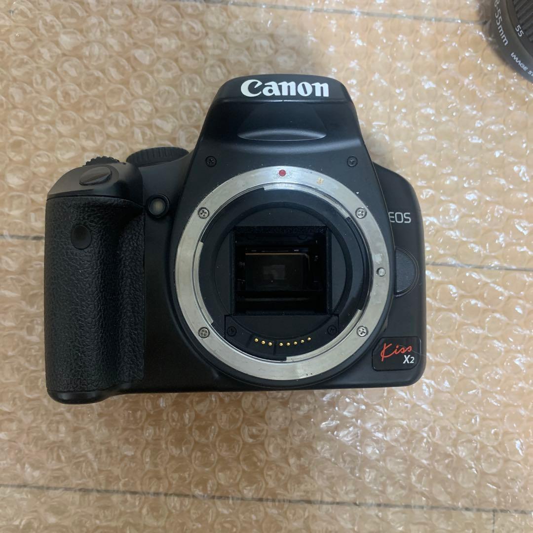 Canon Kiss X2 EF-S 18-55mm レンズ付　　 撮影確認済