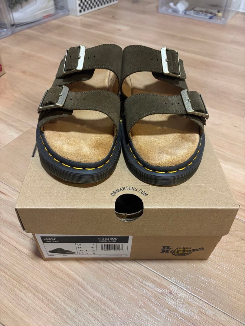 Dr. Martens HOMBRE サンダル オリーブ