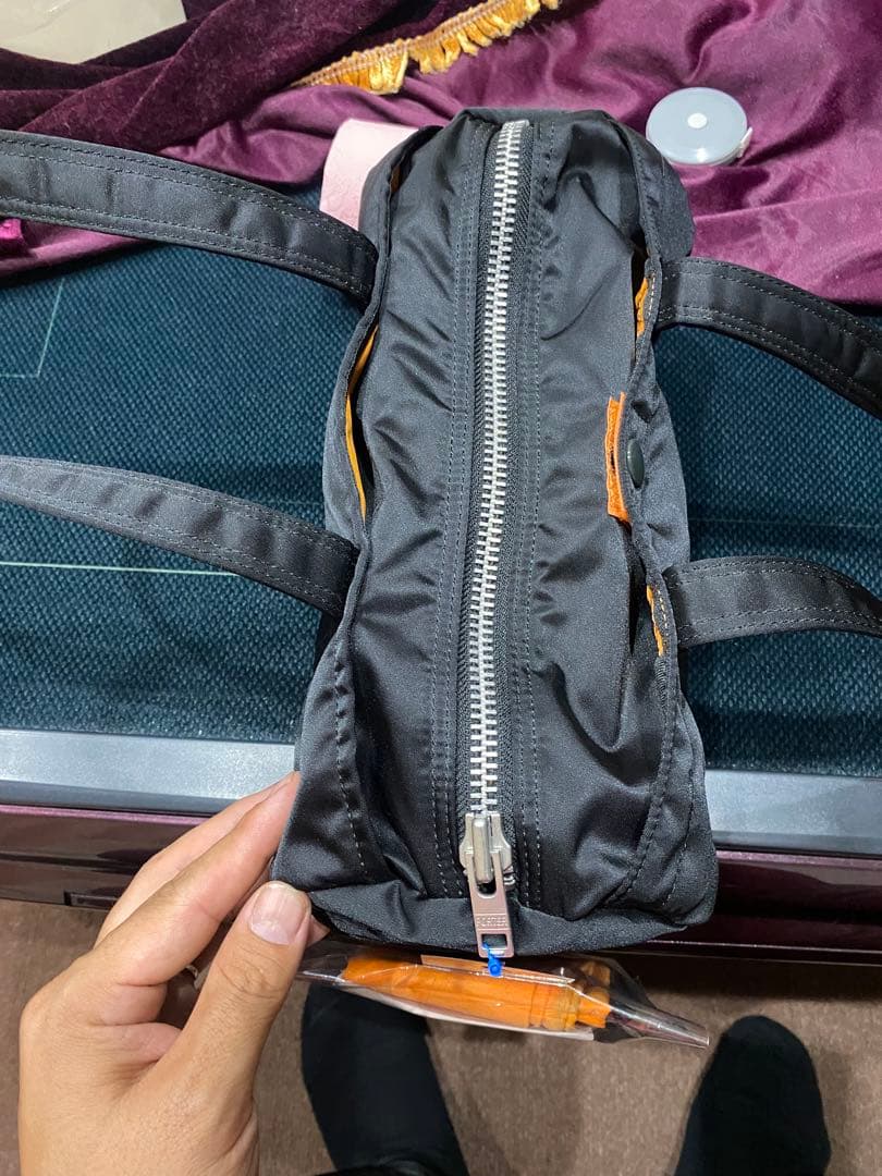 未使用品ポーター　タンカー　ミニボストン　トートバッグ　ダッフル　黒　S超美品