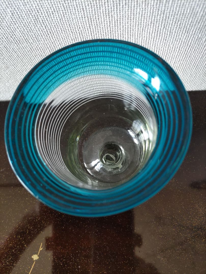 大正ロマン　糸巻き氷コップ