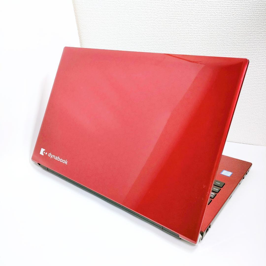 第8世代i3✨️SSD512GB/オフィス/Windows11/赤ノートパソコン