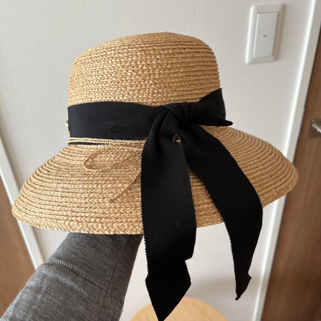 《used》ヘレンカミンスキー ニューポート　黒リボン