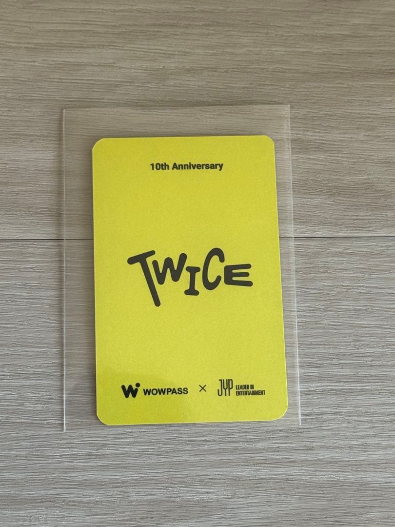 WOWPASS TWICE 限定トレカ ダヒョン