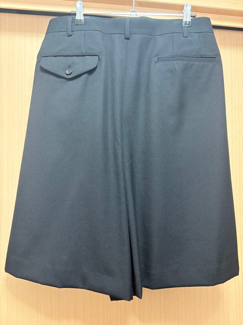 homme plus 24AW ショーツ ブラック