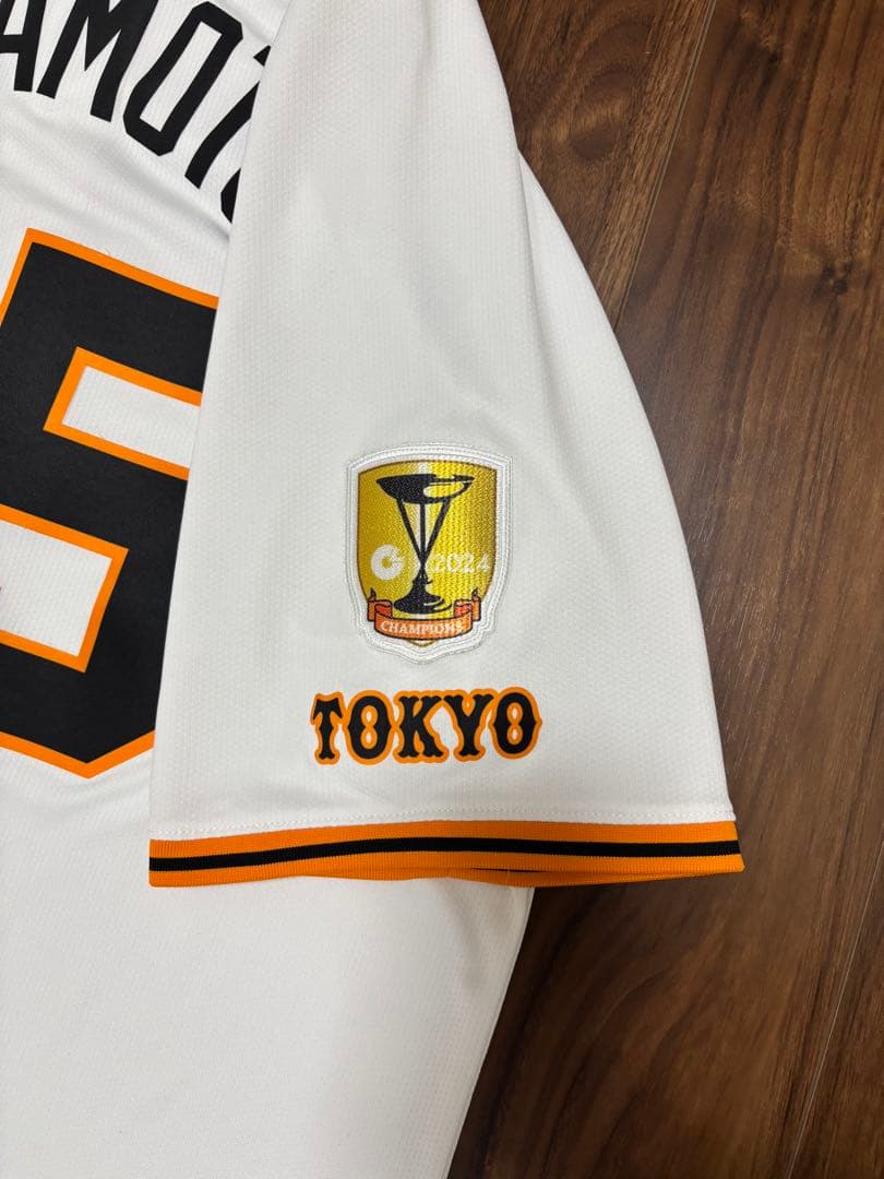 GIANTSユニフォーム・岡本和真セリーグチャンピオンシップエンブレム-L