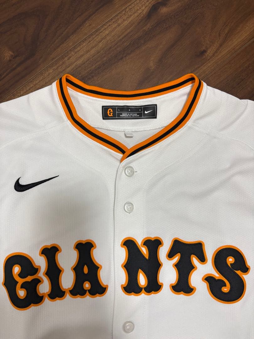 GIANTSユニフォーム・岡本和真セリーグチャンピオンシップエンブレム-L