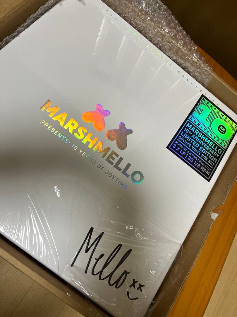 Marshmello Joytime 直筆サイン 限定200 LP BOXセット