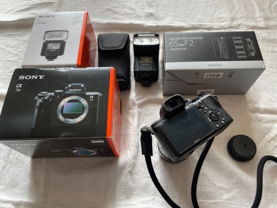 SONY a7ii ILCE-7M2 APO LANTHAR65mmなどまとめて