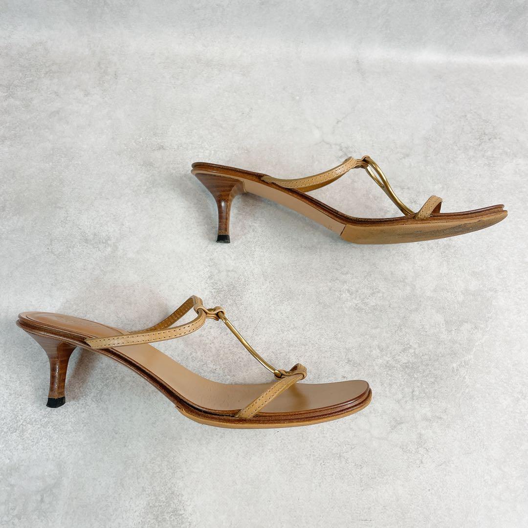 靴 Vintage Gucci Horsebit Sandals 5C