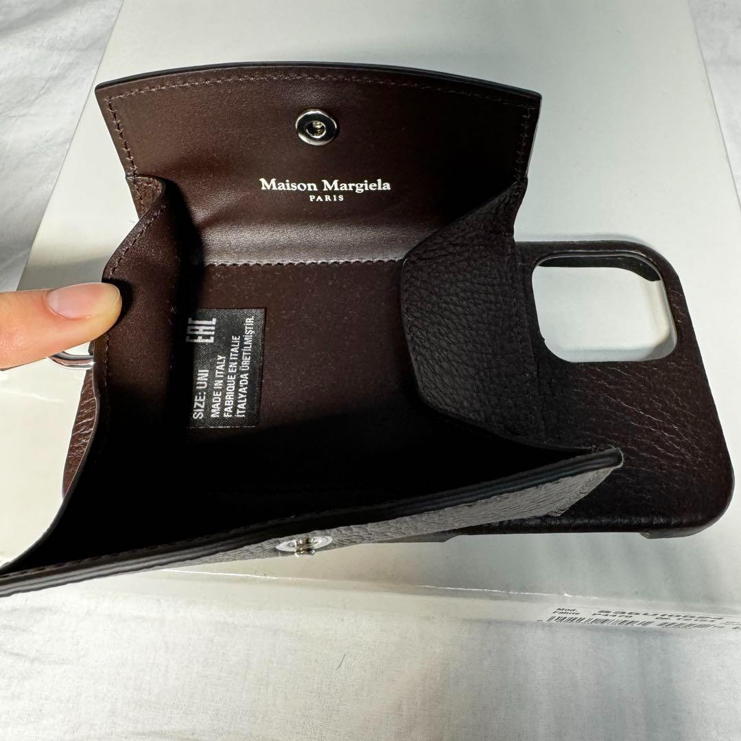 【定価6.8万】マルジェラ iPhone 12/12Pro ケース レザー