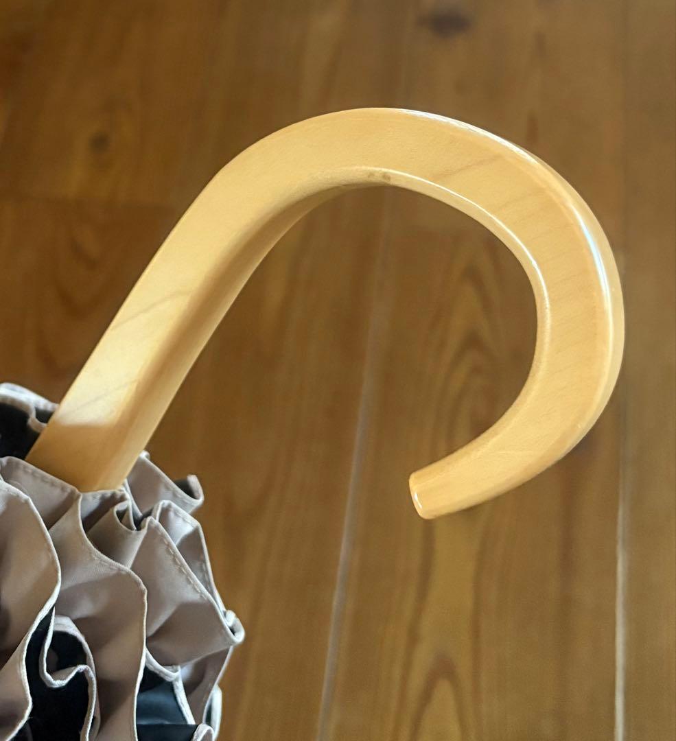 サンバリア100 フリル付き日傘 Sサイズ ピンク