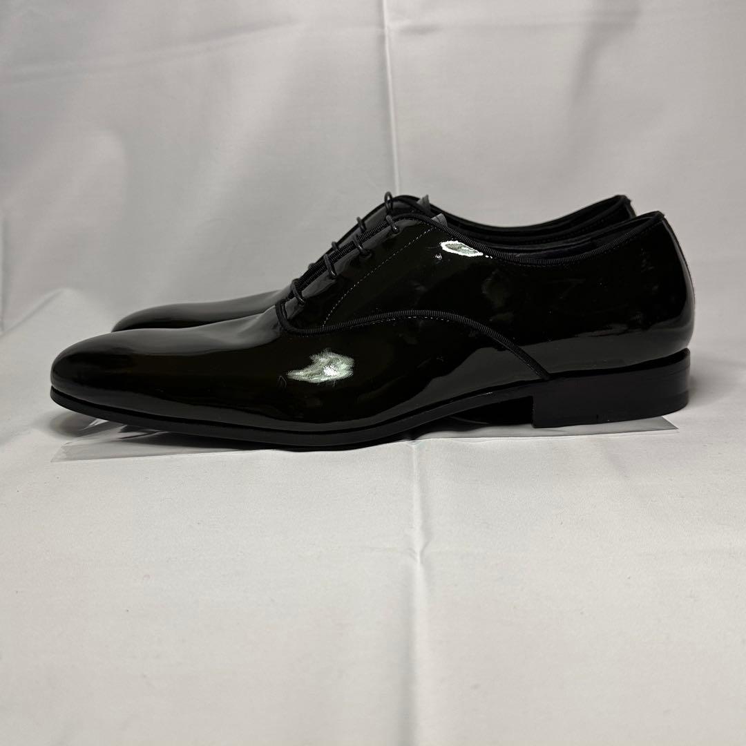 新品未使用☆ランバン☆エナメルシューズ☆ブラック☆本革☆オペラパンプス☆201