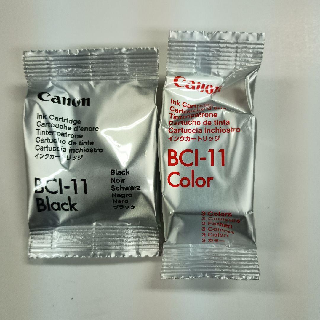 Canon BCI-11 ブラック・カラーインクカートリッジ ヘッド７個セット