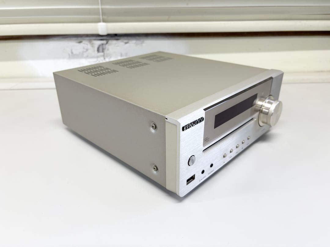 KENWOOD K-735 ミニコンポ 木目スピーカー付