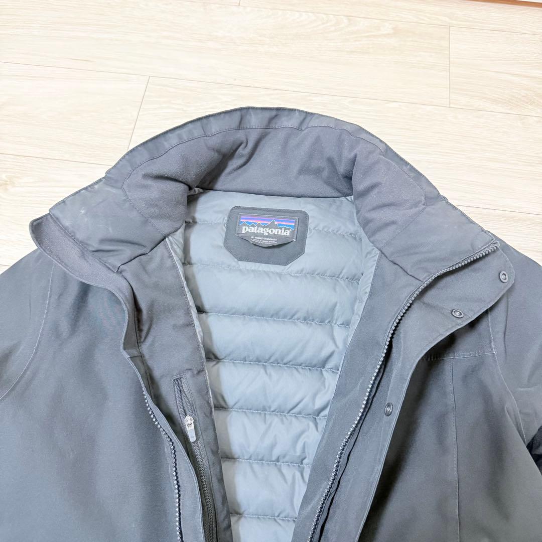 Patagonia ブラック トップリージャケット　S ダウンジャケット