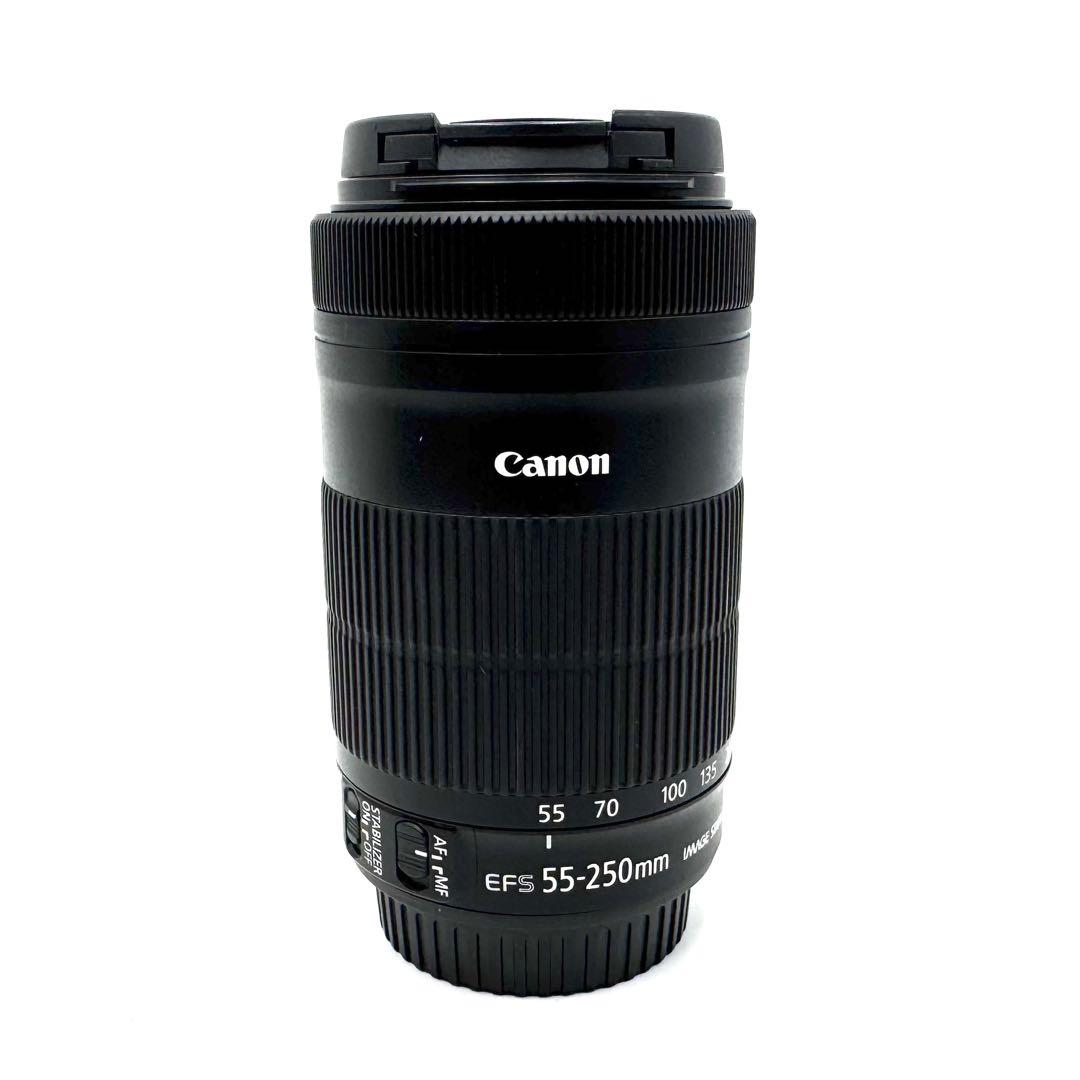 美品 超望遠 CANON EF-S 55-250mm IS STM