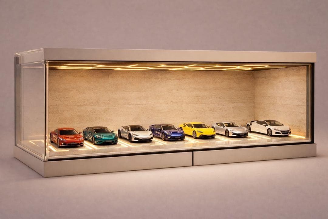 スズキ・オーダー依頼品 / ディスプレーBOX / スタイリッシュジオラマ