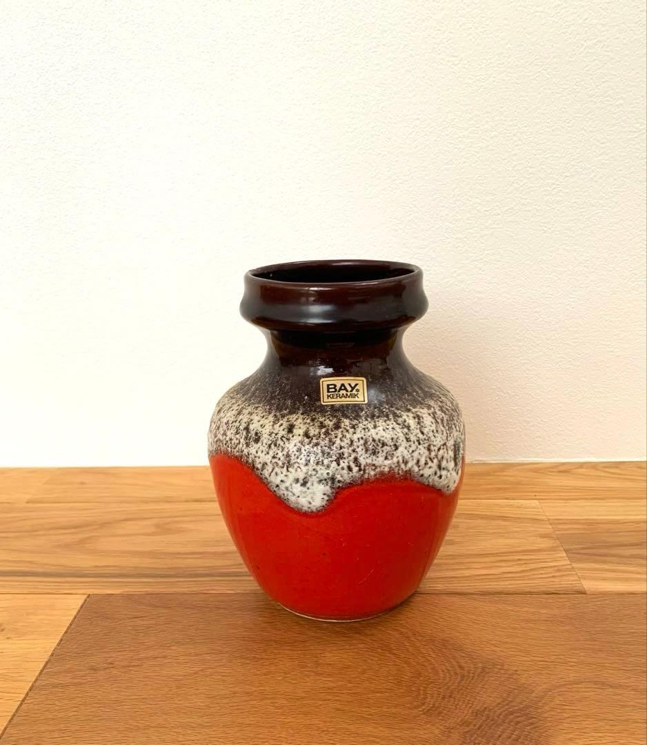 ドイツ　Fat Lava Bay keramik社製　ヴィンテージ花瓶