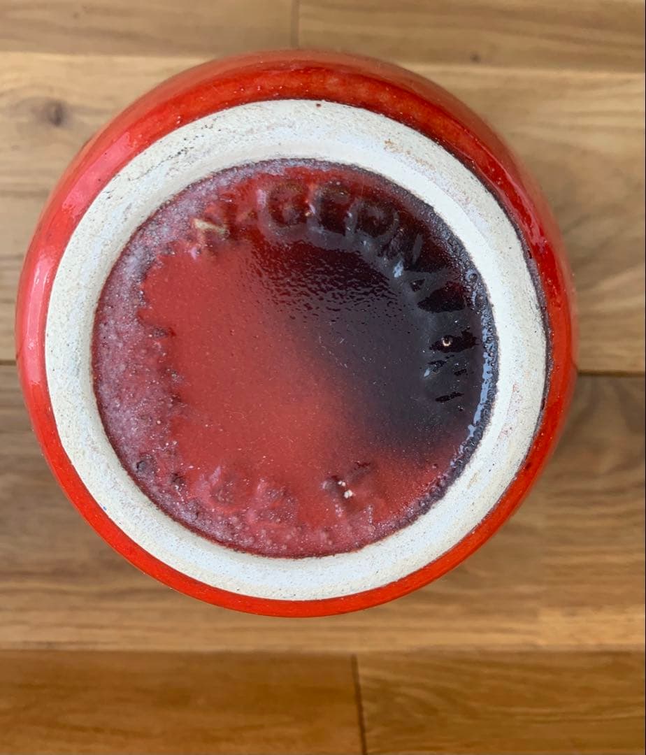 ドイツ　Fat Lava Bay keramik社製　ヴィンテージ花瓶