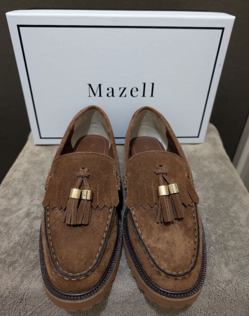 BARNYARDSTORM【Mazell】スエードタッセルローファー