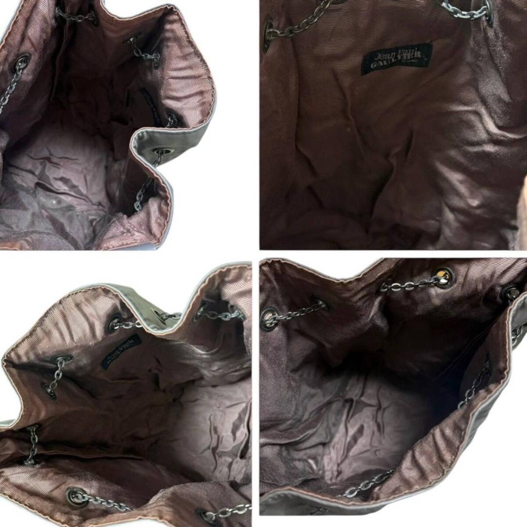 希少 名作 ジャンポールゴルチエオム 巾着 ショルダーバッグ ボクサーバッグ